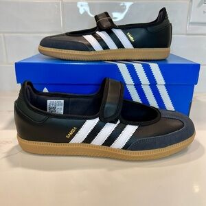 Adidas Samba Jane Black White Gum - Women’s 8.5